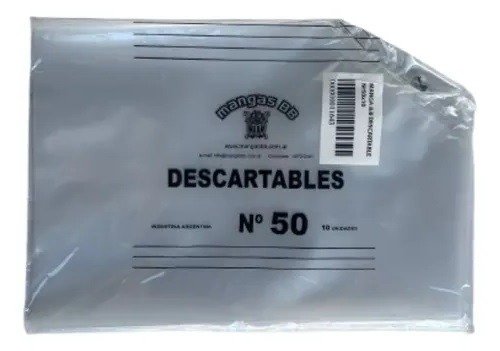 Producto - Manga Descartable N.50 X10