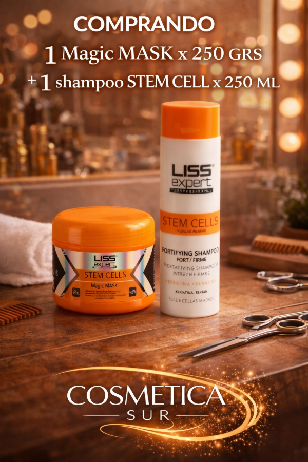Producto - Combo 1 Magic MASK x 250 GRS + 1 shampoo STEM CELL x 250 ML