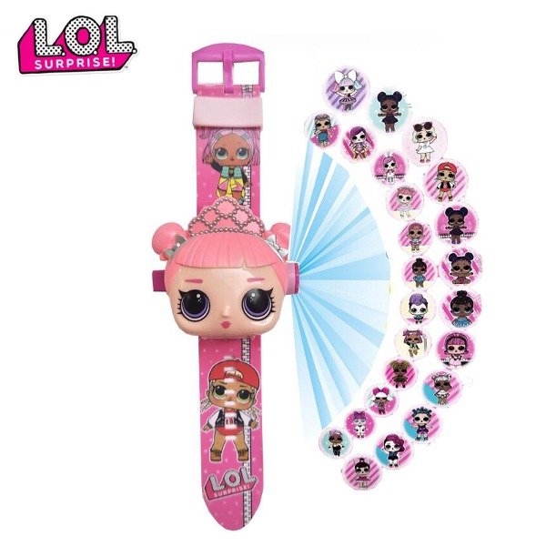 Producto - Reloj Proyector Infantil LOL Con 24 Imagenes - 1