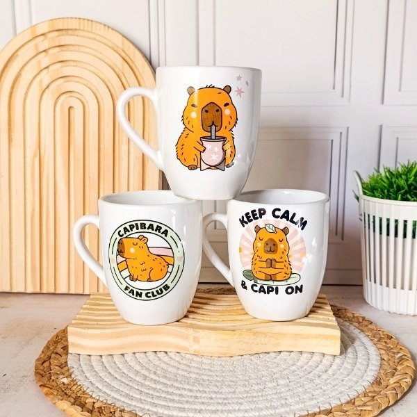 Producto - Taza de cerámica Capibara