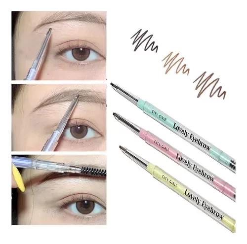 Producto - Lapiz Retráctil para Cejas - 3 Colores