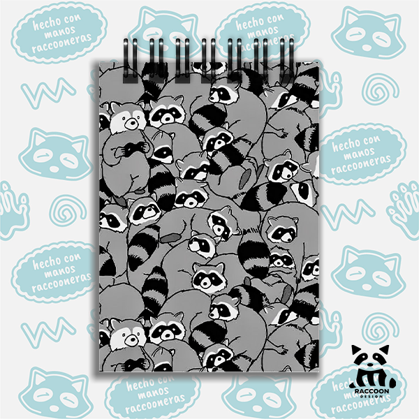 Producto - Anotador Mapaches
