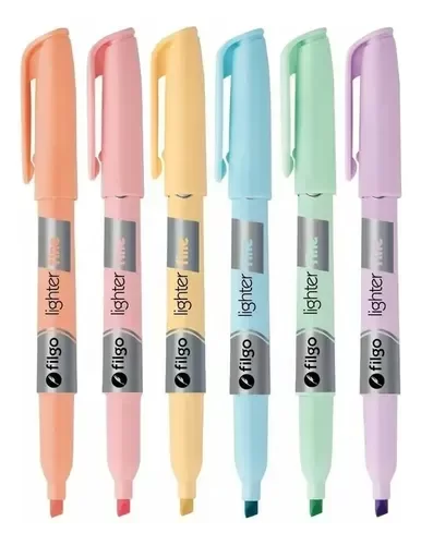 Producto - Resaltador Filgo pastel x6