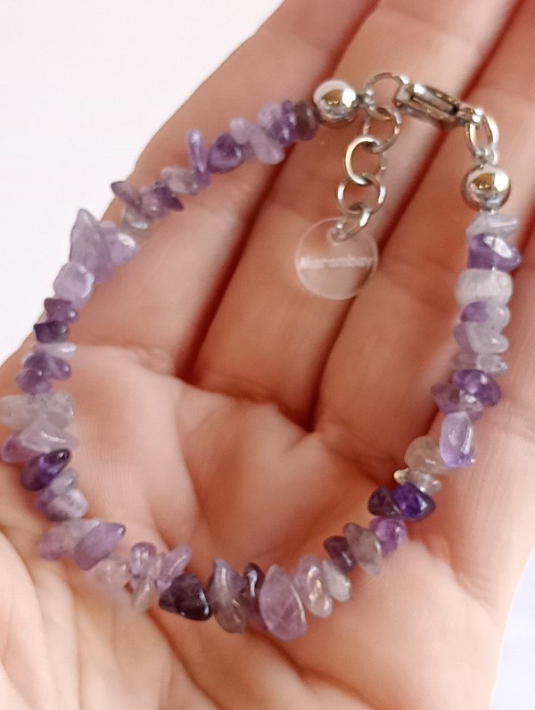 Producto - Pulsera Amatistas escallas