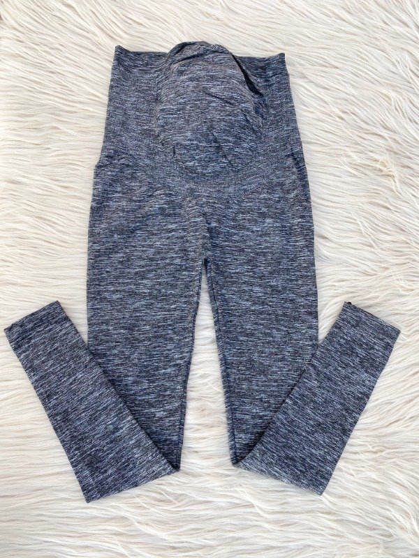 Producto - Maternal Lycra contenedora para embarazadas 1879 gris SEAMLESS M