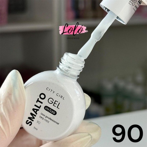 Producto - Esmalte semi City Girl 7ml (extra pigmentado) - 90 Vía Láctea