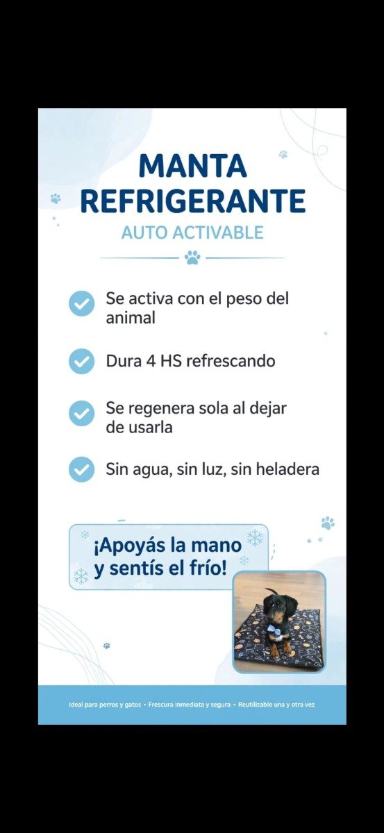 Producto - Manta refrigerante - 4