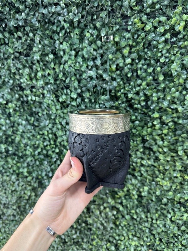 Producto - Mate imperial premium tallado negro