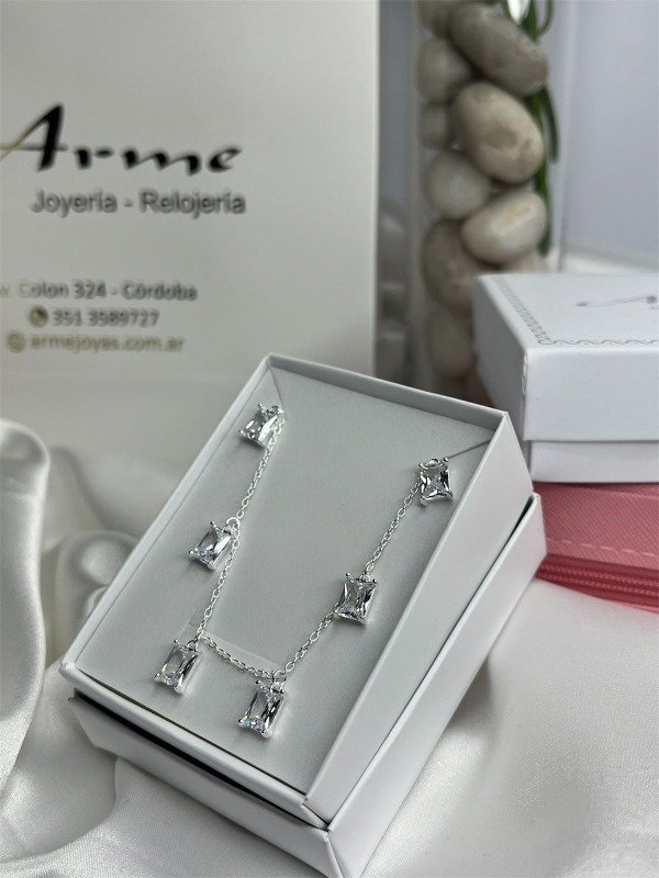 Producto - Collar Cubic Plata