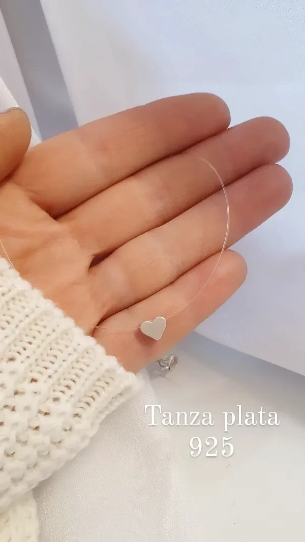Producto - Tanza con corazon liso pasante