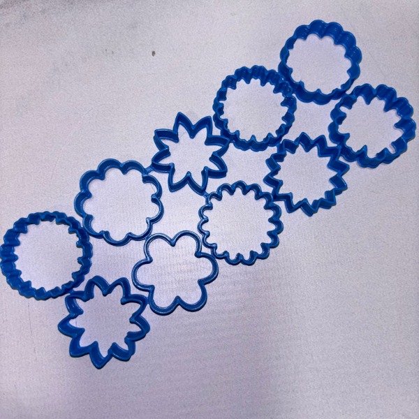 Producto - CORTANTE PLASTICO 3D FLORES