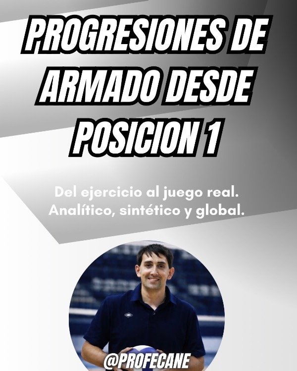 Producto - ENTRENAR LA ROTACIÓN 1 Progresiones reales para la salida del armador