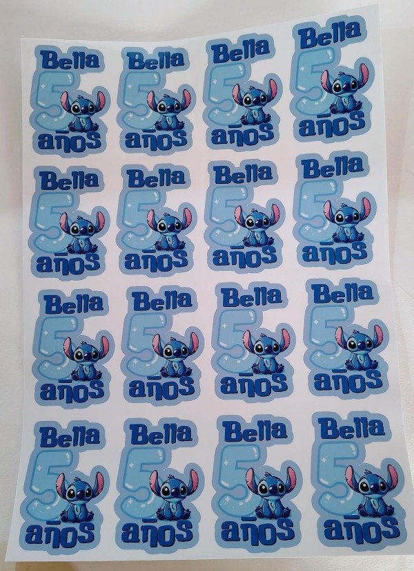 Producto - PLANCHA A4 DE STICKERS EN VINILO