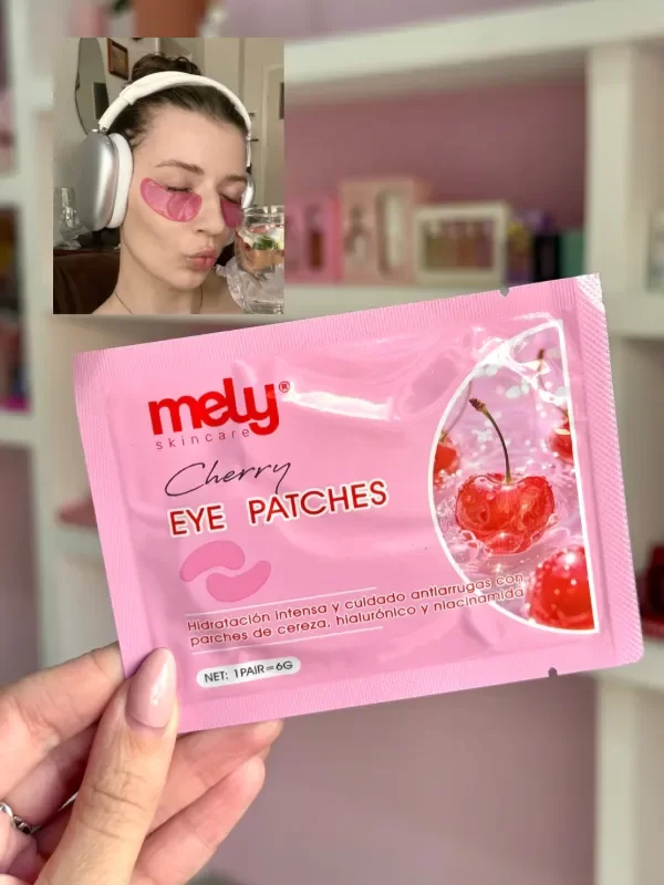 Producto - Parches para ojeras cereza hialuronico y niacinamida mely