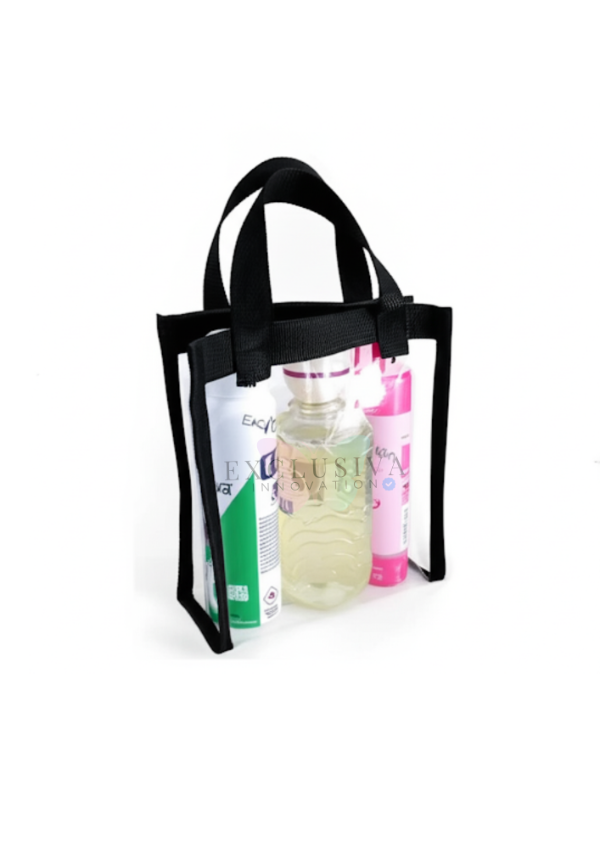 Producto - Bolsitas con manijas y velcro en pvc cristal Impermeable X20 UNIDADES