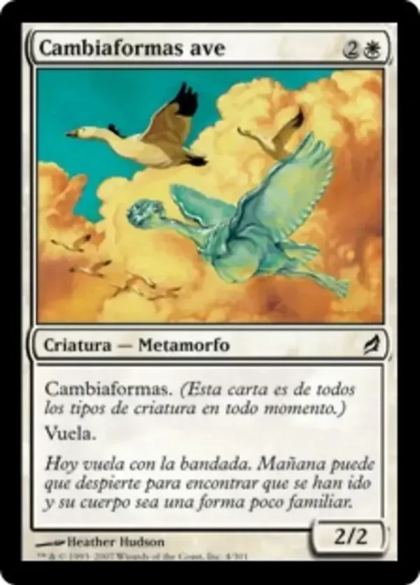 Producto - Cambiaformas ave / Avian Changeling #4  Lorwyn ESP