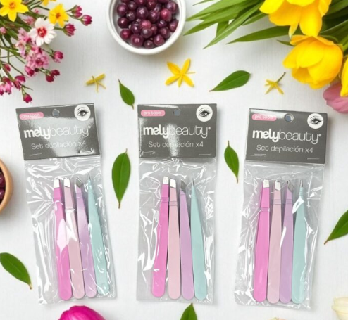 Producto - Pinza de depilar MELY x4pcs