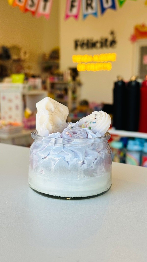 Producto - Vela Aromática Lavanda Pastel