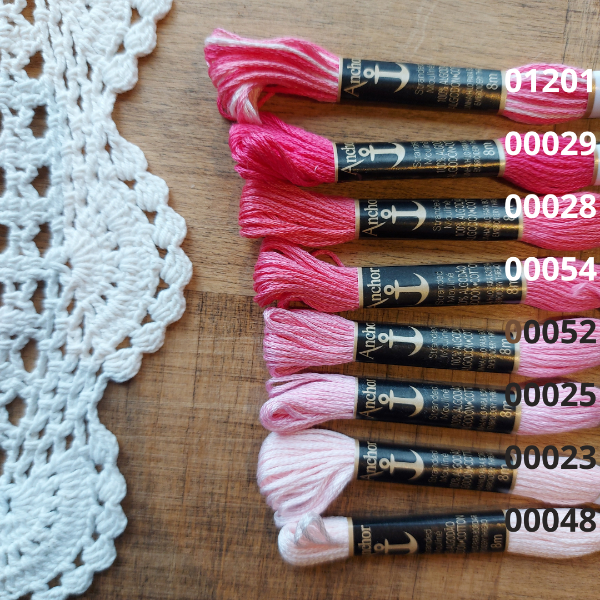 Producto - Hilo mouline Rosas