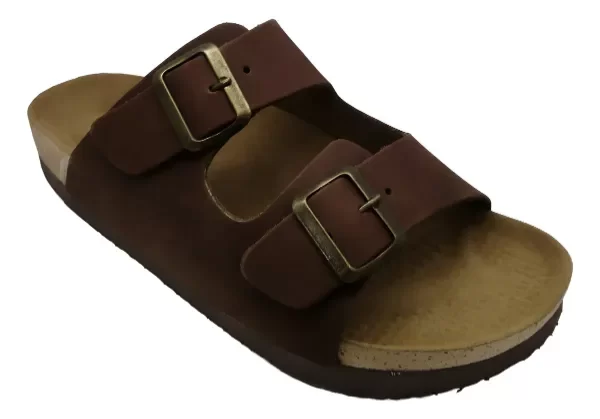 Producto - Sandalia Birk Marrón cuero vacuno - 3