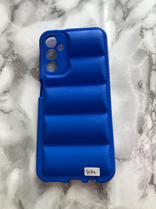 Producto - Funda puffer azul Samsung A34