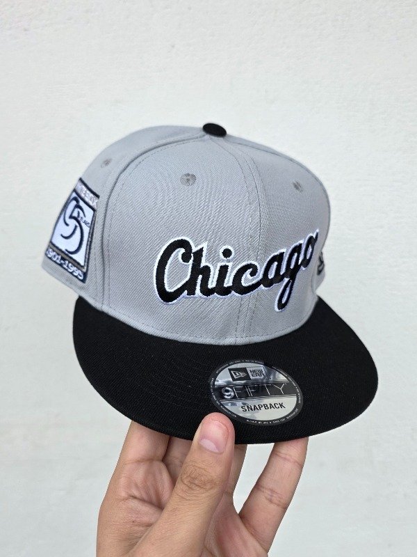 Producto - Chicago White Sox Script 95 Years Patch New Era 9FIFTY Snapback