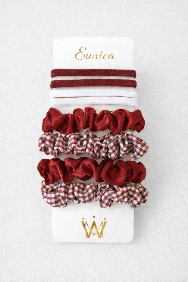 Producto - Pack Mini Scrunchies Colección Escolar