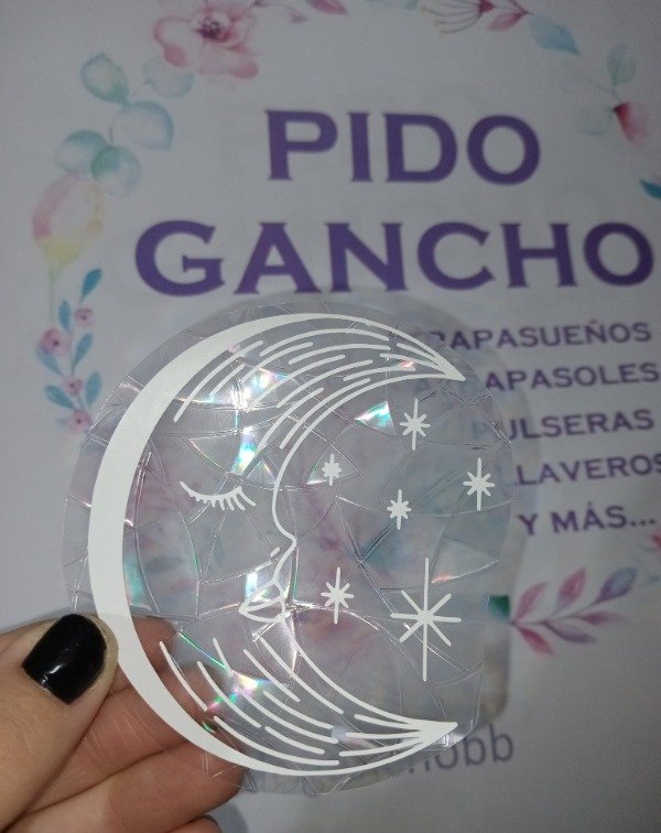 Producto - Atrapasol sticker luna chica
