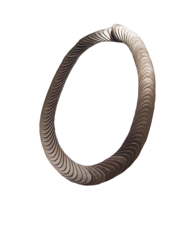 Producto - Collar Escamas Peltre - 0