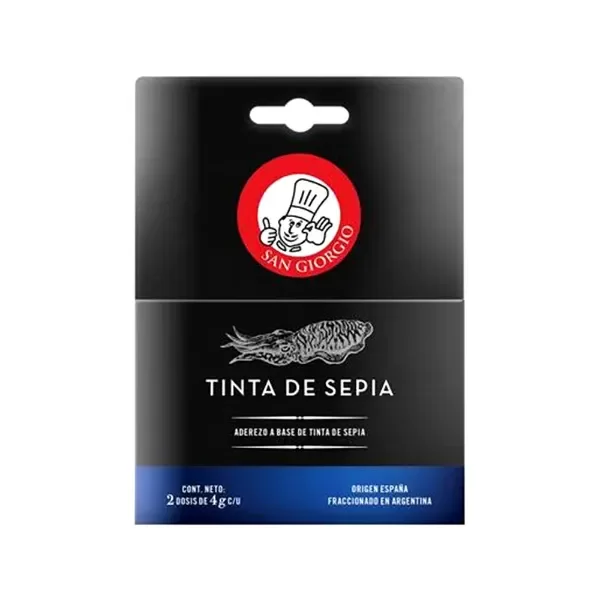 Producto - TINTA DE CALAMAR (DOS DOSIS) 4GR C/UNO SAN GIORGIO