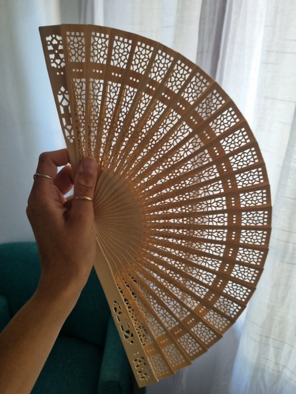 Producto - Abanico madera