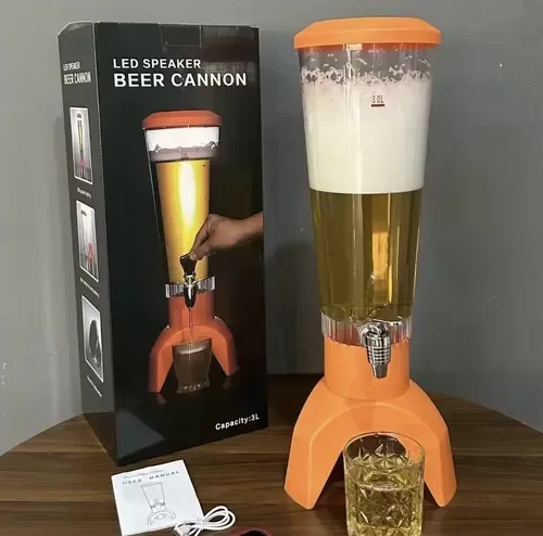 Producto - PL476 DISPENSER DE CERVEZA O CUALQUIER OTRO LIQUIDO CON PARLANTE Y LUCES 3 LTS - 2