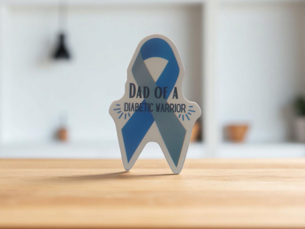 Producto - Stickers Dbt1 "Padre de un Guerrero de la Diabetes"