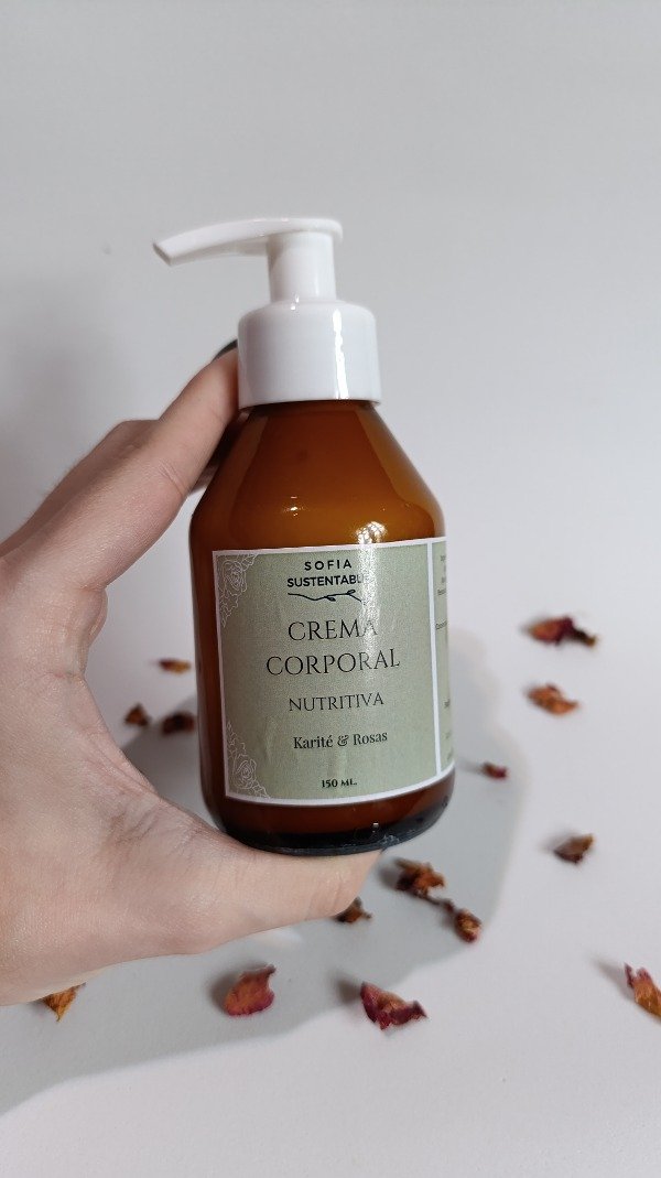 Producto - Crema corporal Karité y Rosas