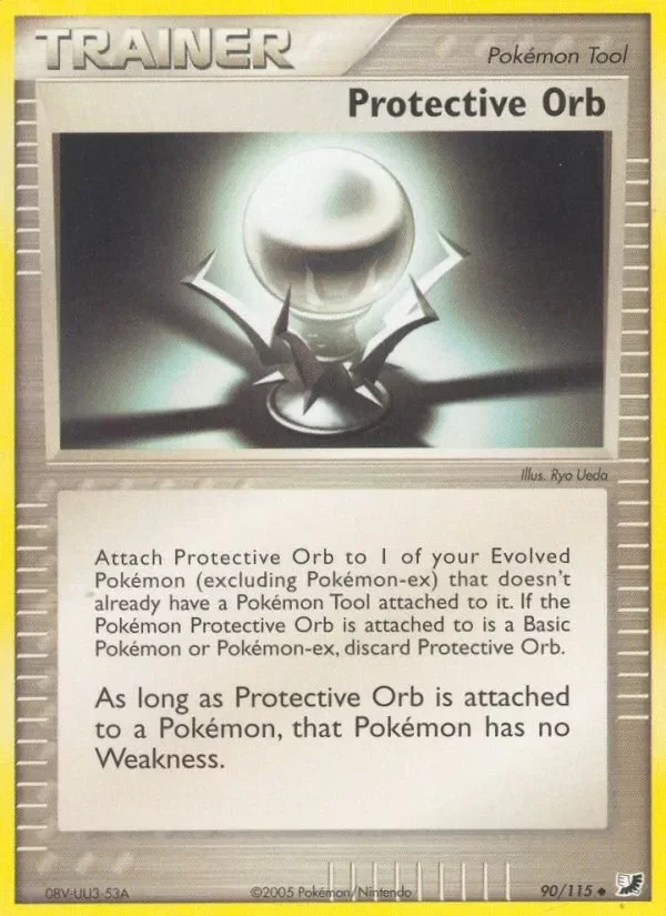 Producto - Protective Orb 90/115 Uncommon Unseen Forces Pokemon Card