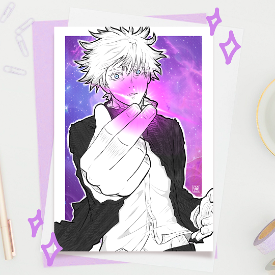 Producto - Ilust. Gojo Satoru // Jujutsu Kaisen