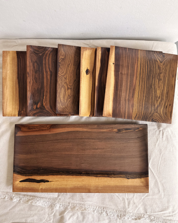 Producto - Combo tabla 24x48 + 6 platos Guayubira