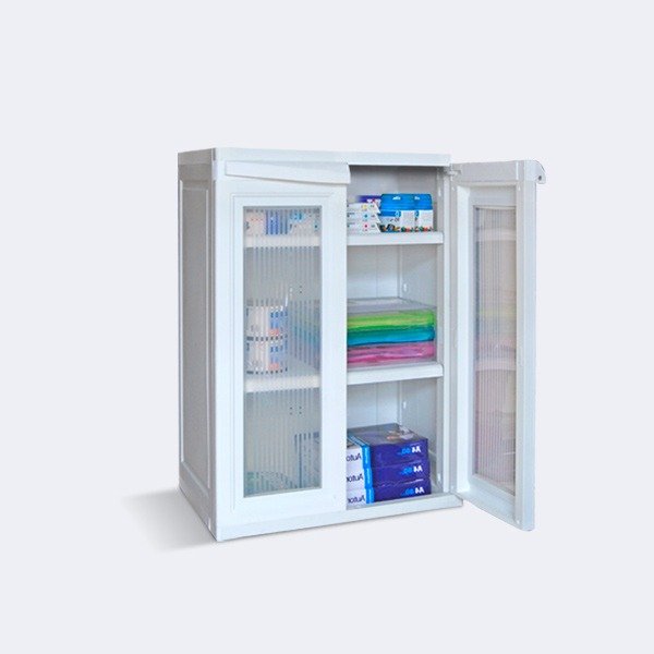 Producto - Armario Bajo línea Puertas Transparentes Art. 9321