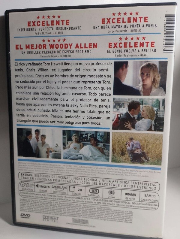 Producto - Match point (2005) - DVD - 1