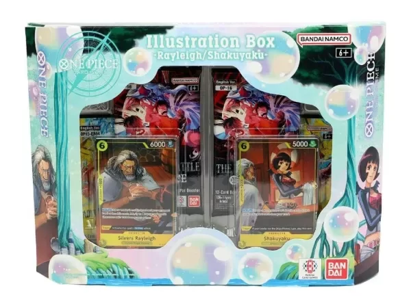 Producto - One Piece TCG Illustration Box Rayleigh / Shakuyaku Sealed INGLES - 0