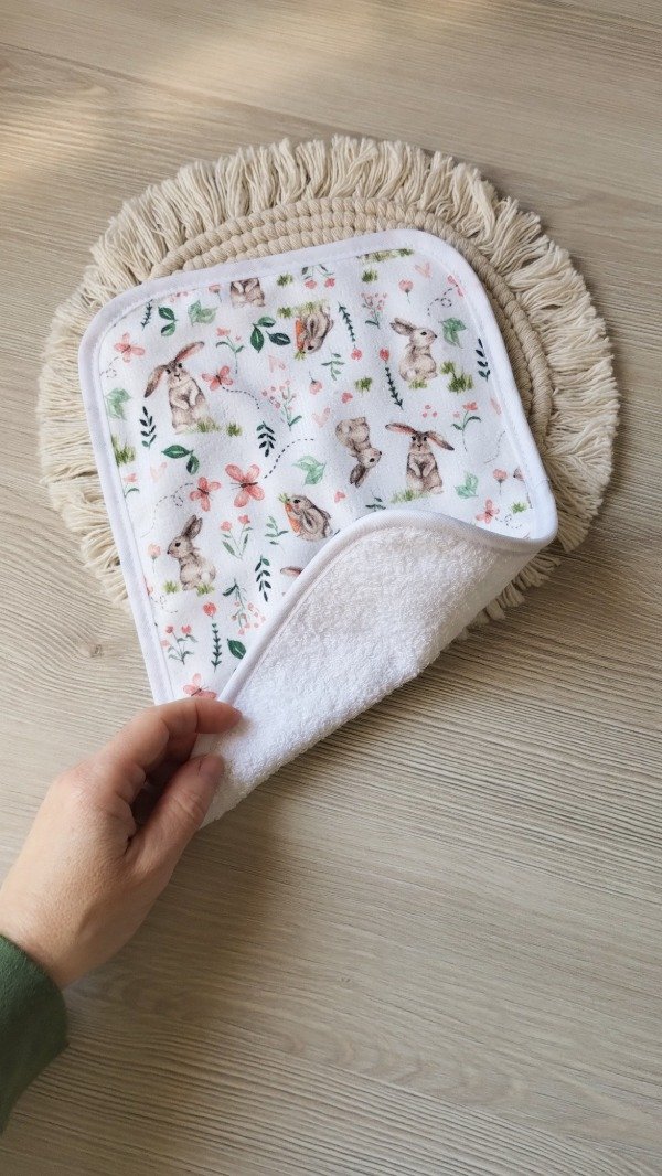 Producto - Babita de doble toalla CONEJAS natural