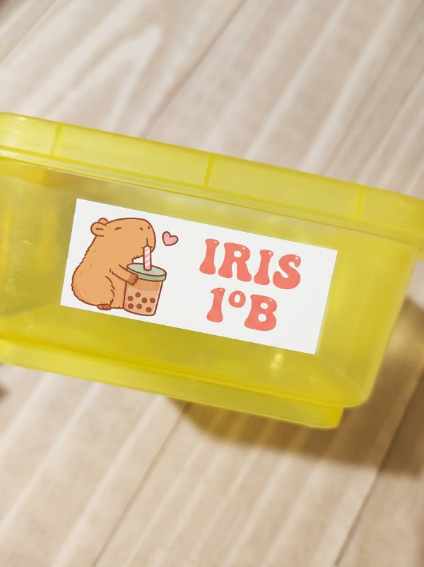 Producto - Pack x 50 Etiquetas Autoadhesivas Personalizada Con Nombre