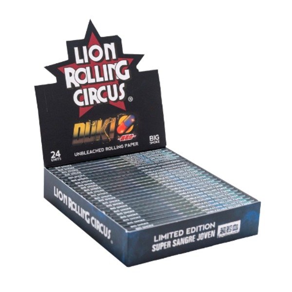 Producto - Papel SSJ edicion limitada Duki x Lion rolling circus KING SIZE