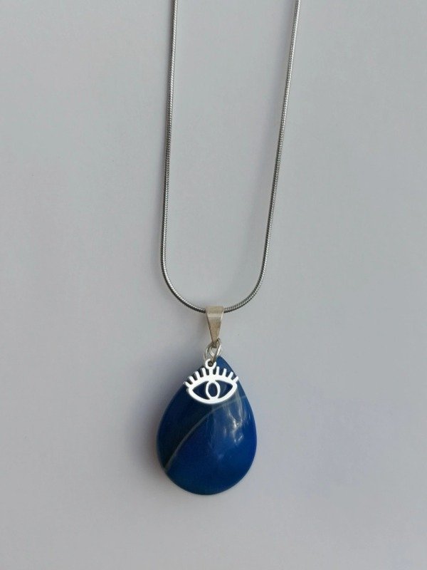 Producto - Collar Cuarzo Azul