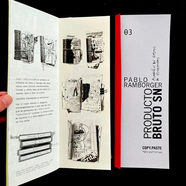 Producto - Copy.Paste [ Artistas del libro ] CP03 Pablo Ramborger