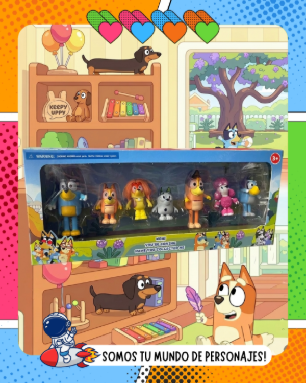 Producto - Blister Bluey x7