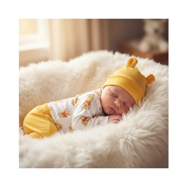 Producto - conjunto WINNIE POOH amarillo