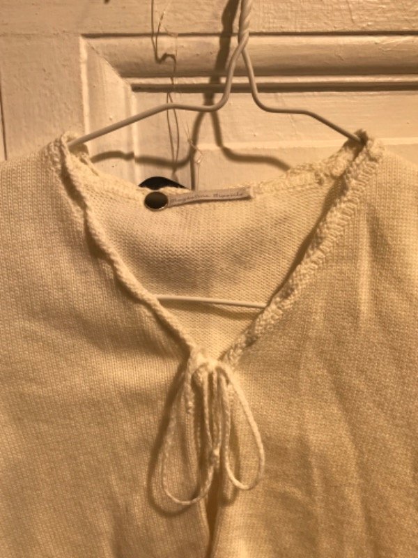 Producto - Saco MAGDALENA ESPOSITO blanco de lana- Talle 24 meses- PRECIO: 9x - 3