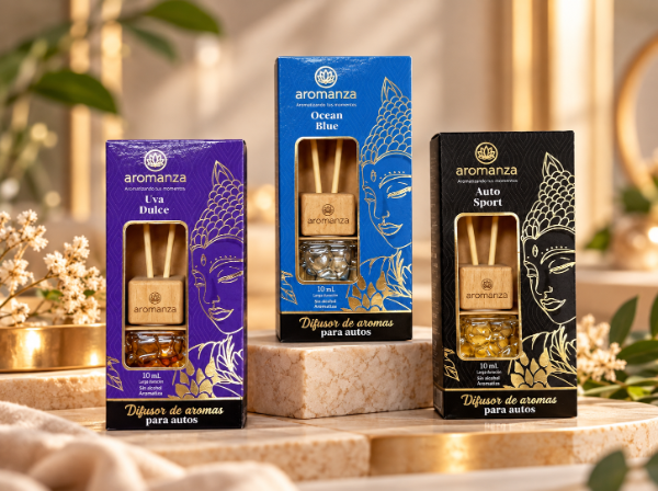 Producto - DIFUSOR DE AUTO AROMANZA MARCIANITO