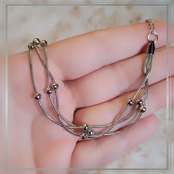 Producto - Pulsera con bolitas raton triple
